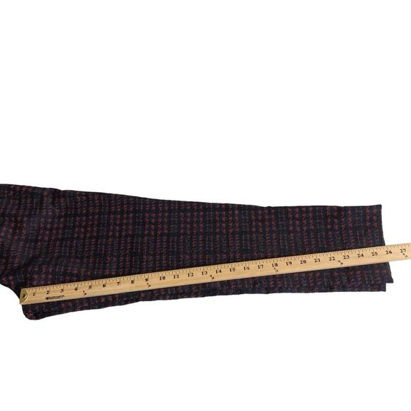 Theory Easy Slim Leg Houndstooth Print Trousers Stretch Women's Size 2 - Picture 7 of 9
